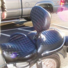 BMW R100: Day-Long Solo With Our Backrest | Small Squares