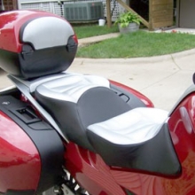 BMW R1200RT: Day-Long Dual Silver Carbon Fiber Insert