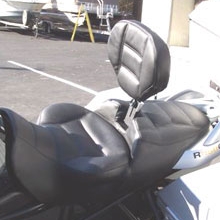 BMW R1150GSA: Day-Long Solo Black Sides | Rectangle Pattern