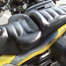 BMW K1200RS: Day-Long Dual Black Sides | Half-moon