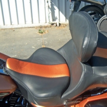 Harley-Davidson Anniversary: Dual Day-Long with Copper tooled insert, Leather & Vinyl