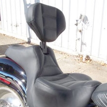 Harley-Davidson Deuce: Day-Long Solo with Backrest, Rectangle pattern