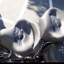 Harley-Davidson Heritage: Day-Long Dual All Vinyl with a Custom Pattern