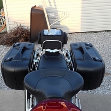 Solo all Black Leather with Halfmoon pattern