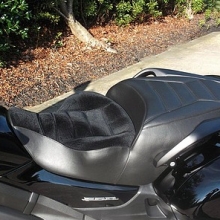 Solo Black Velour driver seat insert only with Rectangle pattern