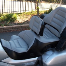 Honda GL 1800: Dual Leather 2-Tone with RCP Heating System