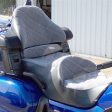 Honda GL 1800: Dual Velour Iinserts with Large Diamonds