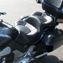 Honda CTX1300 Dual all Black Vinyl with Halfmoon pattern