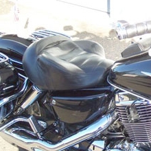 Honda Shadow: Solo Black Rectangles