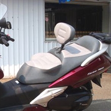 Honda Silverwing : Two-Tone Grey With Solo Day-Long And RCP Backrest