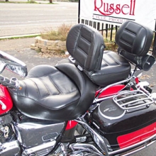 Honda Valkyrie : Solo with Backrest & Rectangles