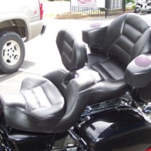 Honda Valkyrie Interstate: Dual with RCP Drivers Backrest