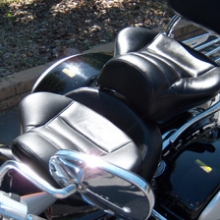 Kawasaki Vulcan: Dual Leather Saddle