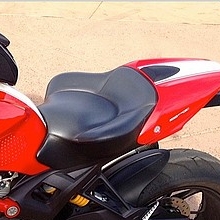 Solo all Leather halfmoon pattern while retaining rear cowling