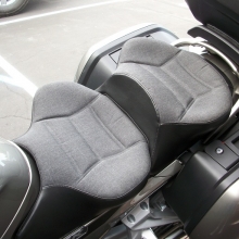 Yamaha FJR 1300 Dual Sunbrella Slate Inserts with Rectangle pattern