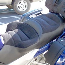 Yamaha FJR 1300: Solo Black Velour Insert, Vinyl Side