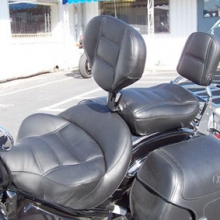 Yamaha Road Star: Solo All Leather With Our Drivers Backrest