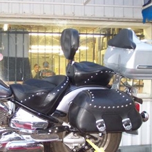 Yamaha Road Star: Dual Day-Long with Studs and RCP Backrest